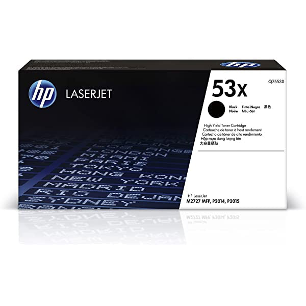 1 X Genuine Hp Q7553X Toner Cartridge 53X -