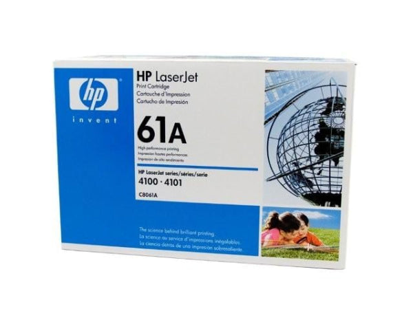 1 X Genuine Hp C8061A Toner Cartridge 61A -