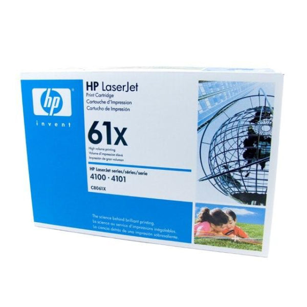 1 X Genuine Hp C8061X Toner Cartridge 61X -