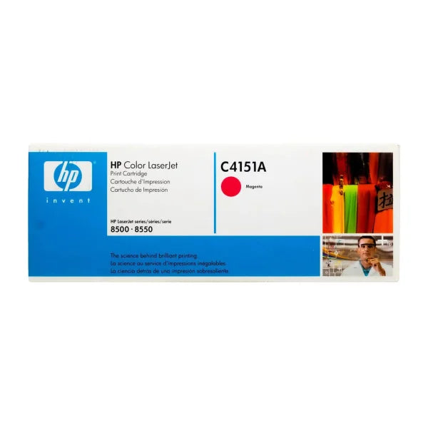 1 X Genuine Hp C4151A Magenta Toner Cartridge -