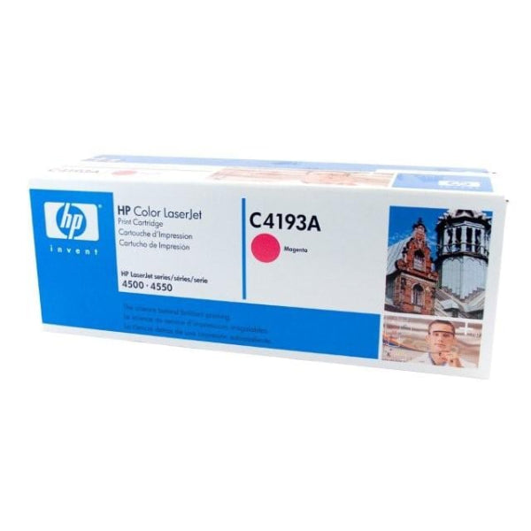 1 X Genuine Hp C4193A Magenta Toner Cartridge -