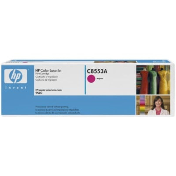 1 X Genuine Hp C8553A Magenta Toner Cartridge -