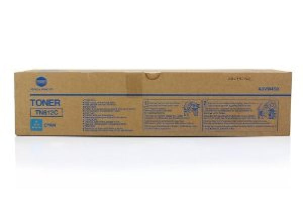 1 X Genuine Konica Minolta Bizhub Pro C5501 C6501 Cyan Toner Cartridge Tn612C A0Vw450 -
