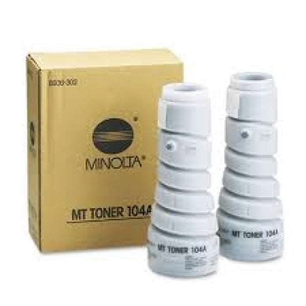 1 X Genuine Konica Minolta Ep1054 Ep1085 Toner Cartridge 2 In Box 104A 8936302 -
