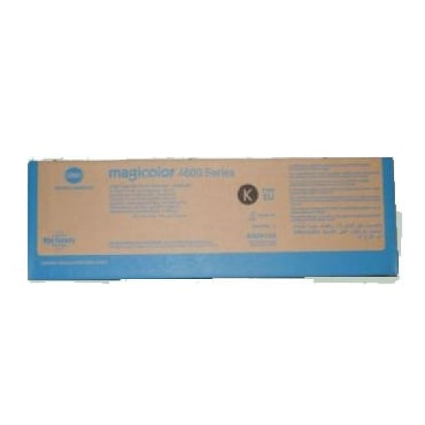 1 X Genuine Konica Minolta Magicolor 4600 4650 4695 Black Toner Cartridge A0Dk192 -