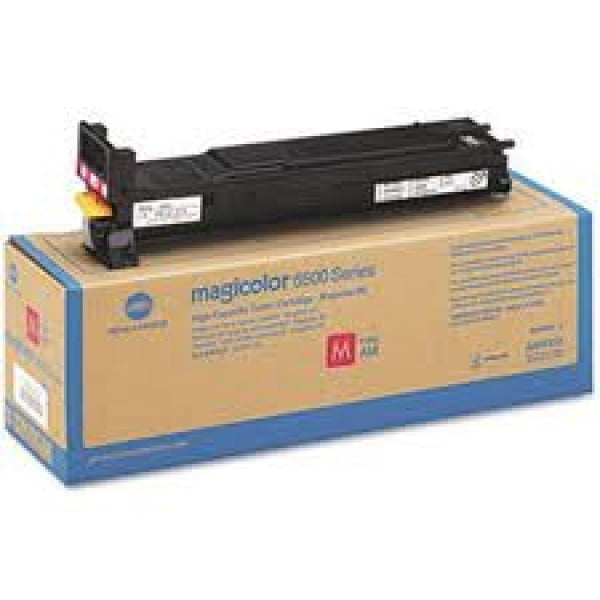 1 X Genuine Konica Minolta Magicolor 5500 5550 5650 Magenta Toner Cartridge A06V393 -