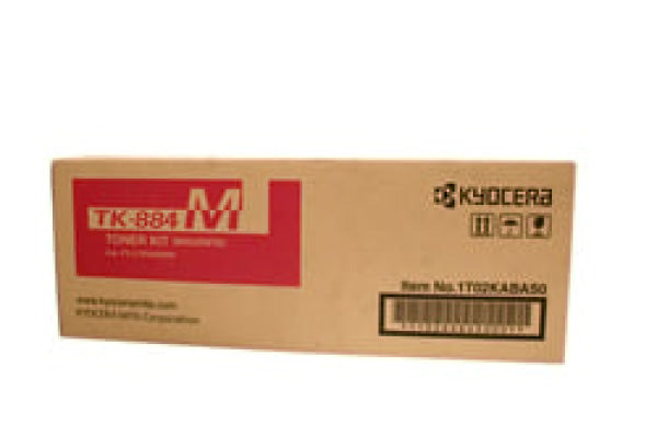 1 X Genuine Kyocera Tk-884M Magenta Toner Cartridge Fs-C8500Dn -