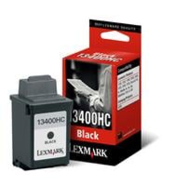 1 X Genuine Lexmark 13400Hc Black Ink Cartridge -