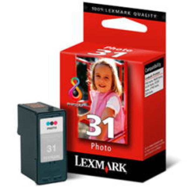 1 X Genuine Lexmark #31 Photo Ink Cartridge 18C0031 -