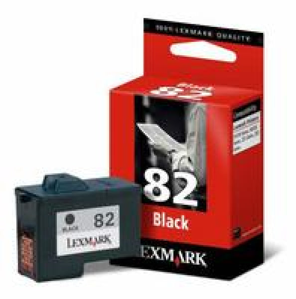 1 X Genuine Lexmark #82 Black Ink Cartridge 18L0032 -