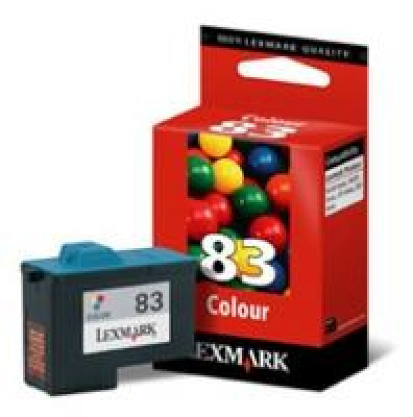 1 X Genuine Lexmark #83 Colour Ink Cartridge 18L0042 -