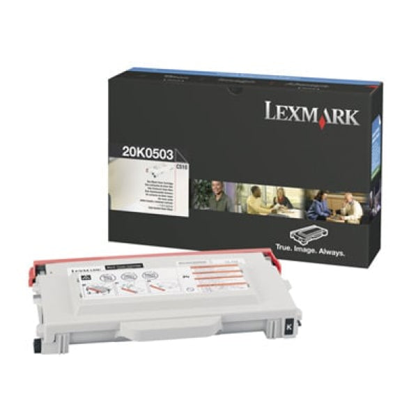 1 X Genuine Lexmark C510 Black Toner Cartridge -