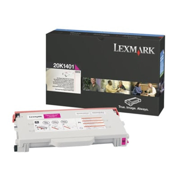 1 X Genuine Lexmark C510 Magenta Toner Cartridge High Yield -