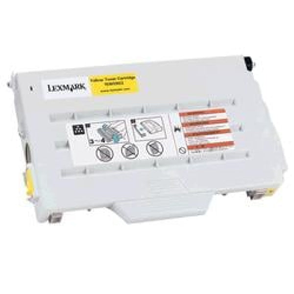 1 X Genuine Lexmark C720 Yellow Toner Cartridge -