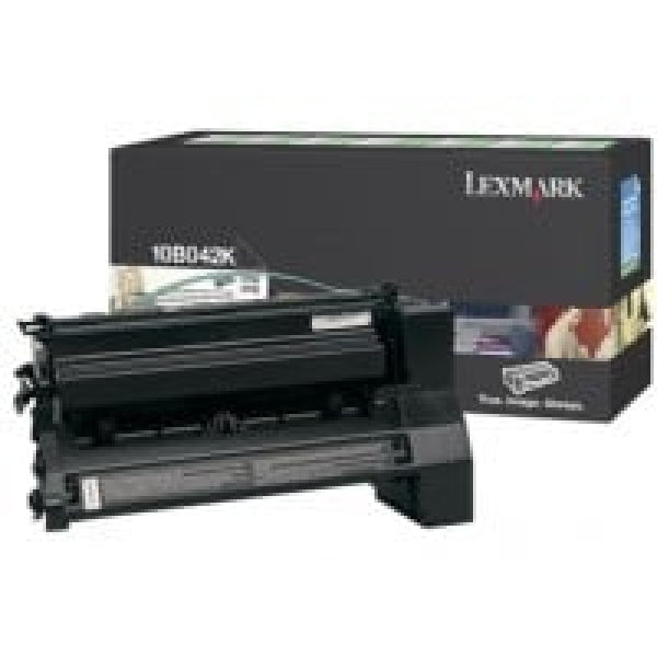 1 X Genuine Lexmark C750 Black Toner Cartridge High Yield Return Program -