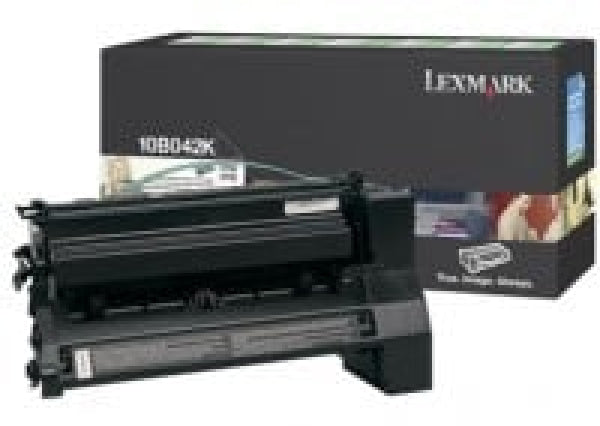 1 X Genuine Lexmark C750 Black Toner Cartridge High Yield Return Program -