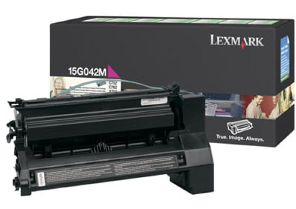 1 X Genuine Lexmark C752 C760 C762 X762 Magenta Toner Cartridge High Yield Return Program -