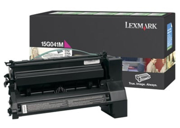 1 X Genuine Lexmark C752 C760 C762 X762 Magenta Toner Cartridge Return Program -