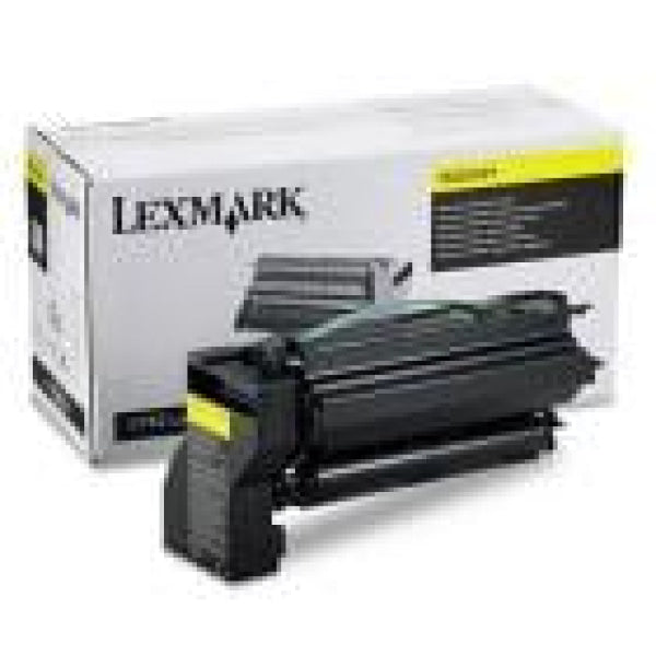 1 X Genuine Lexmark C752 C760 C762 X762 Yellow Toner Cartridge High Yield -