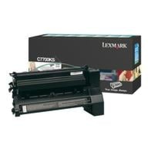 1 X Genuine Lexmark C772 Black Toner Cartridge Return Program -
