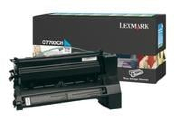 1 X Genuine Lexmark C772 Magenta Toner Cartridge High Yield Return Program -