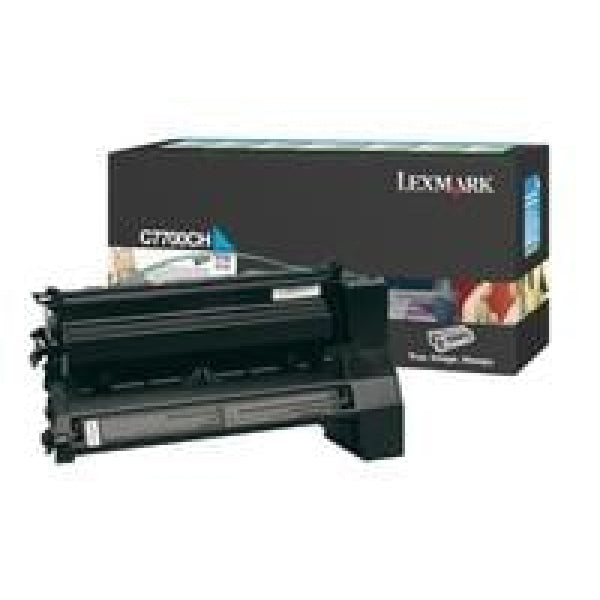 1 X Genuine Lexmark C772 Magenta Toner Cartridge High Yield Return Program -
