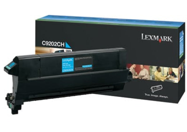 1 X Genuine Lexmark C920 Cyan Toner Cartridge -