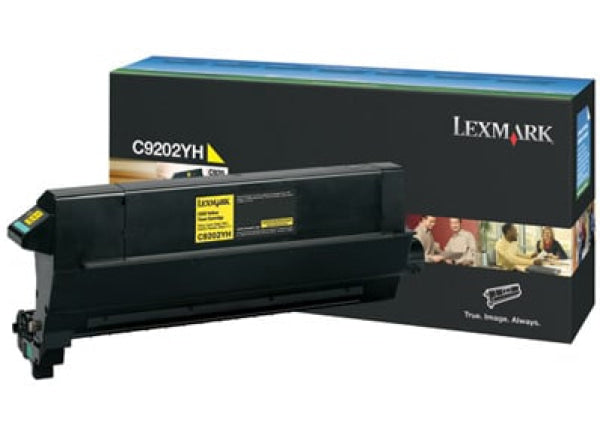 1 X Genuine Lexmark C920 Yellow Toner Cartridge -