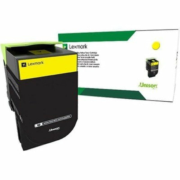 1 X Genuine Lexmark Cs510 708Xy Yellow Toner Cartridge Extra High Yield Return Program 4K [70C8Xy0]