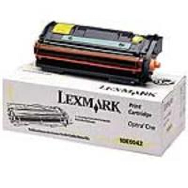 1 X Genuine Lexmark Optra C710 Yellow Toner Cartridge -