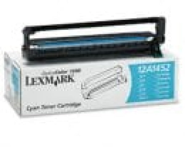 1 X Genuine Lexmark Optra Colour 1200 Cyan Toner Cartridge -