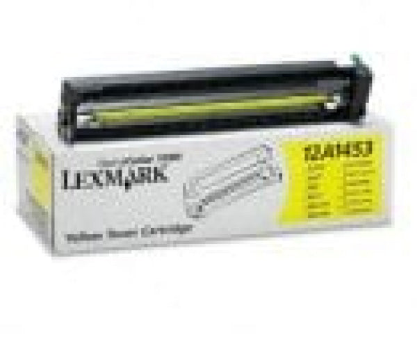 1 X Genuine Lexmark Optra Colour 1200 Yellow Toner Cartridge -