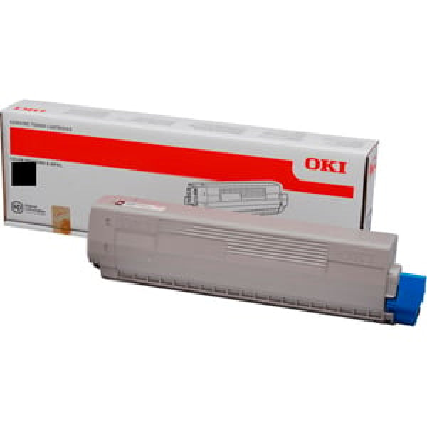 1 X Genuine Oki C3100 Black Toner Cartridge -