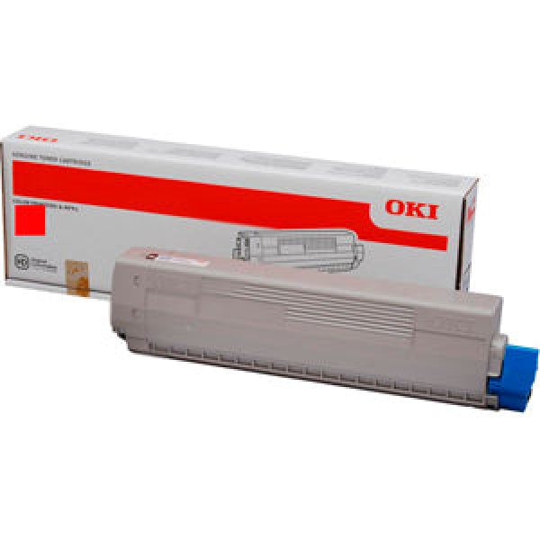 1 X Genuine Oki C3100 Magenta Toner Cartridge -