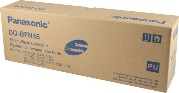 1 X Genuine Panasonic Dq-Bfn45 Waste Toner Bottle Dp-C262 Dp-C322 Dp-C264 Dp-C354 Dp-C305 Dp-C405