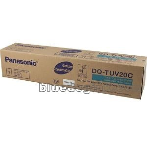 1 X Genuine Panasonic Dq-Tun20C Cyan Toner Cartridge Dp-C262 Dp-C322 -