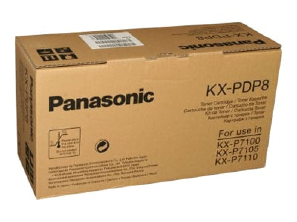 1 X Genuine Panasonic Kx-Pdp8 Toner Cartridge Kx-P7100 -