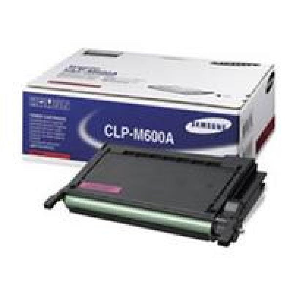 1 X Genuine Samsung Clp-600 Clp-650 Magenta Toner Cartridge Clp-M600A -