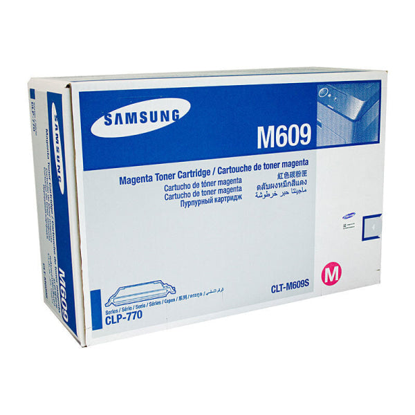 1 X Genuine Samsung Clp-770Nd Clp-775Nd Magenta Toner Cartridge Clt-M609S [Su352A] -