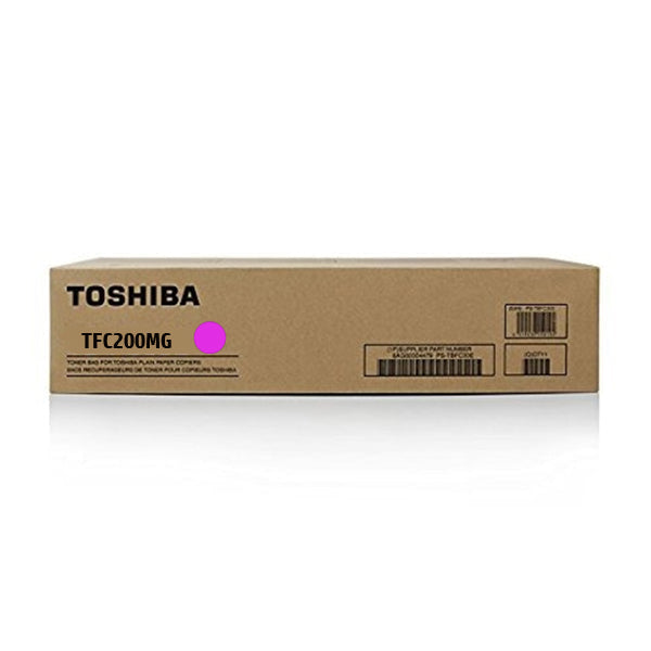 1 X Genuine Toshiba E-Studio 2000Ac 2500Ac Magenta Toner Cartridge 28K [Tfc200Pm] -