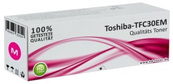 1 X Genuine Toshiba E-Studio 2050C 2051C 2550C 2551C Magenta Toner Cartridge Tfc30Dm -