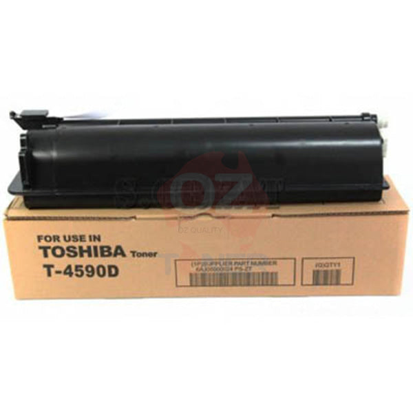 1 X Genuine Toshiba E-Studio 356 456 Black Copier Toner Cartridge 36.9K [T4590D] -