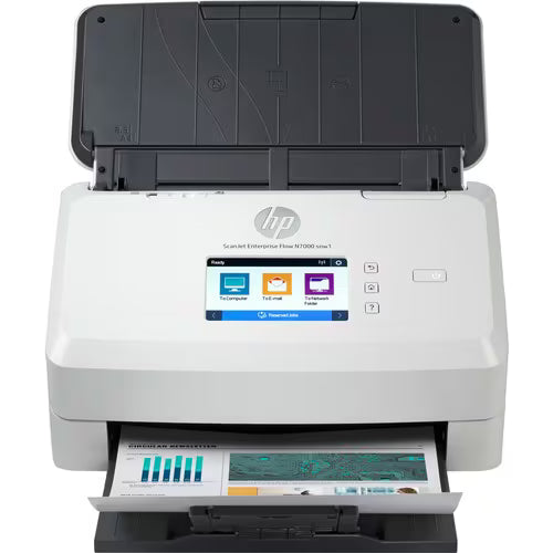 HP ScanJet Enterprise Flow 7000 s3 Sheetfed Scanner 75ppm Duplex ADF 6FW10A