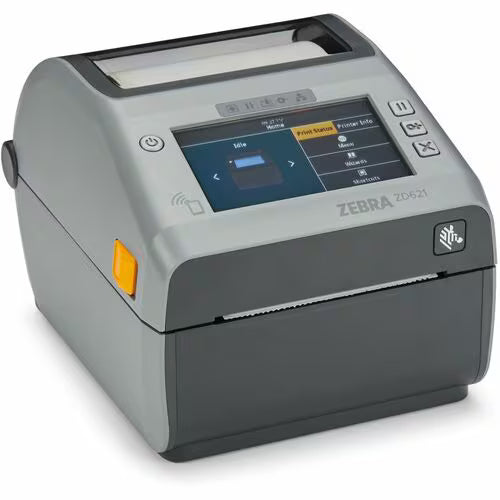Zebra ZD621 Direct Thermal Printer Color Touch LCD 203dpi USB/USB Host/Ethernet/Serial/BTLE5 with Cutter [APAC Bundle]