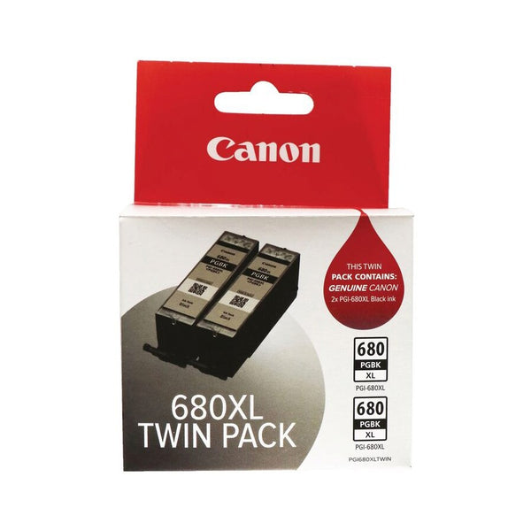 *SALE!* Canon PGI680XL-BK Black Ink Twin Pack for TR7560 TR8560 TS6160 TS8160 TS9160 [PGI680XLTWIN]