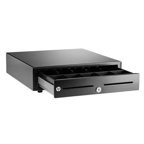 HP QT457AA Standard Duty Cash Drawer for HP Point of Sale Systems and POS Printers