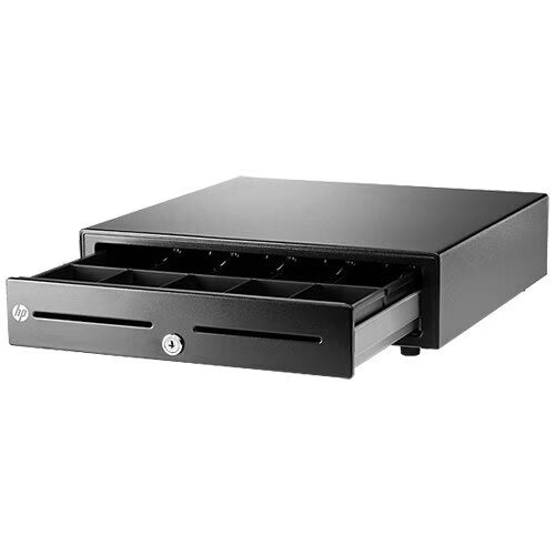 HP QT457AA Standard Duty Cash Drawer for HP Point of Sale Systems and POS Printers