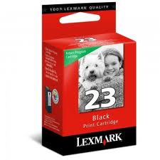 Genuine Lexmark #23 Black Ink Cartridge (18C1523A) -215pages