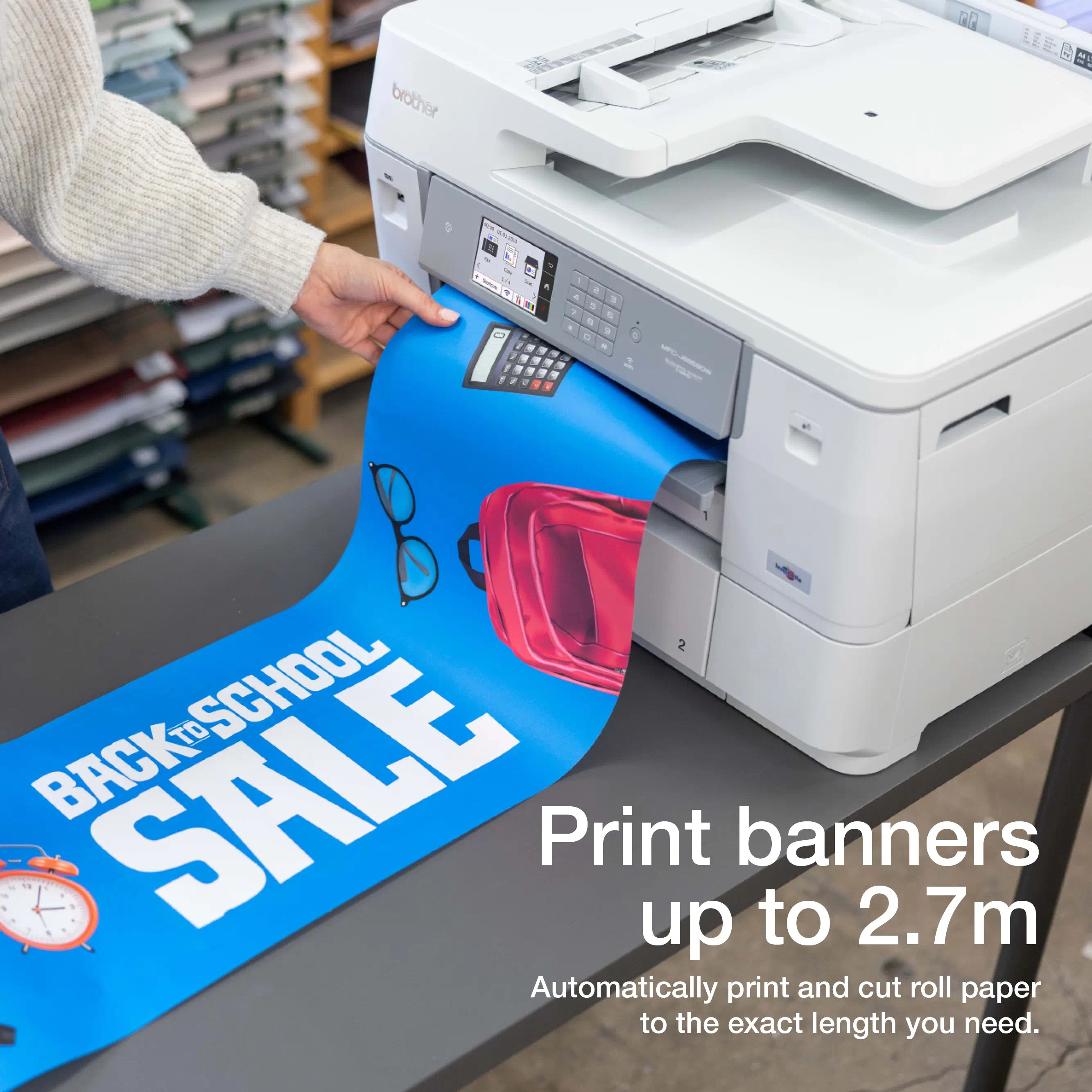 Brother MFC-J6959DW A3 Business Inkjet Multi-Function Roll Printer+Duplex Scan LC436