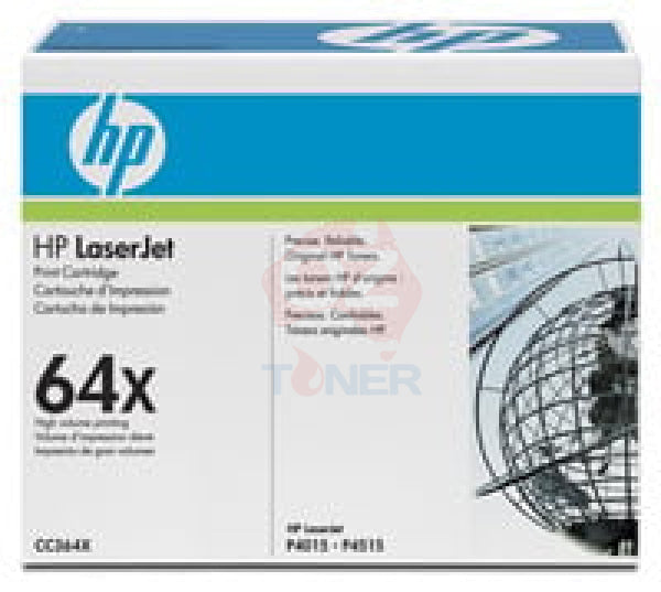 1 X Genuine Hp Cc364X Toner Cartridge 64X -